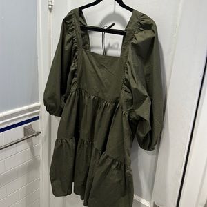 Target // A New Day olive green dress - tags on!